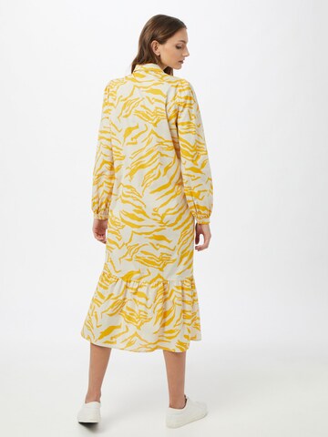 Aligne Shirt Dress 'Cecilie' in Yellow