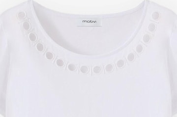 MOTIVI - Camiseta en blanco: frente
