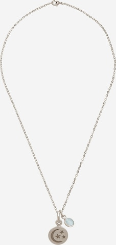 Gemshine Necklace in Silver: front