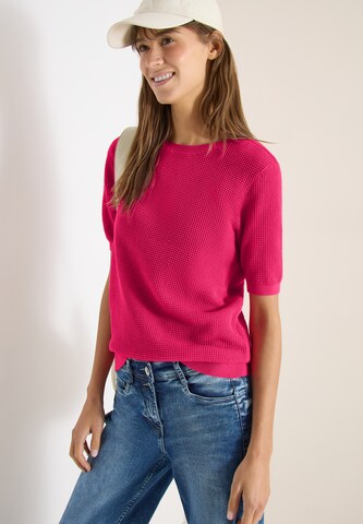 CECIL Pullover in Pink: Vorderseite
