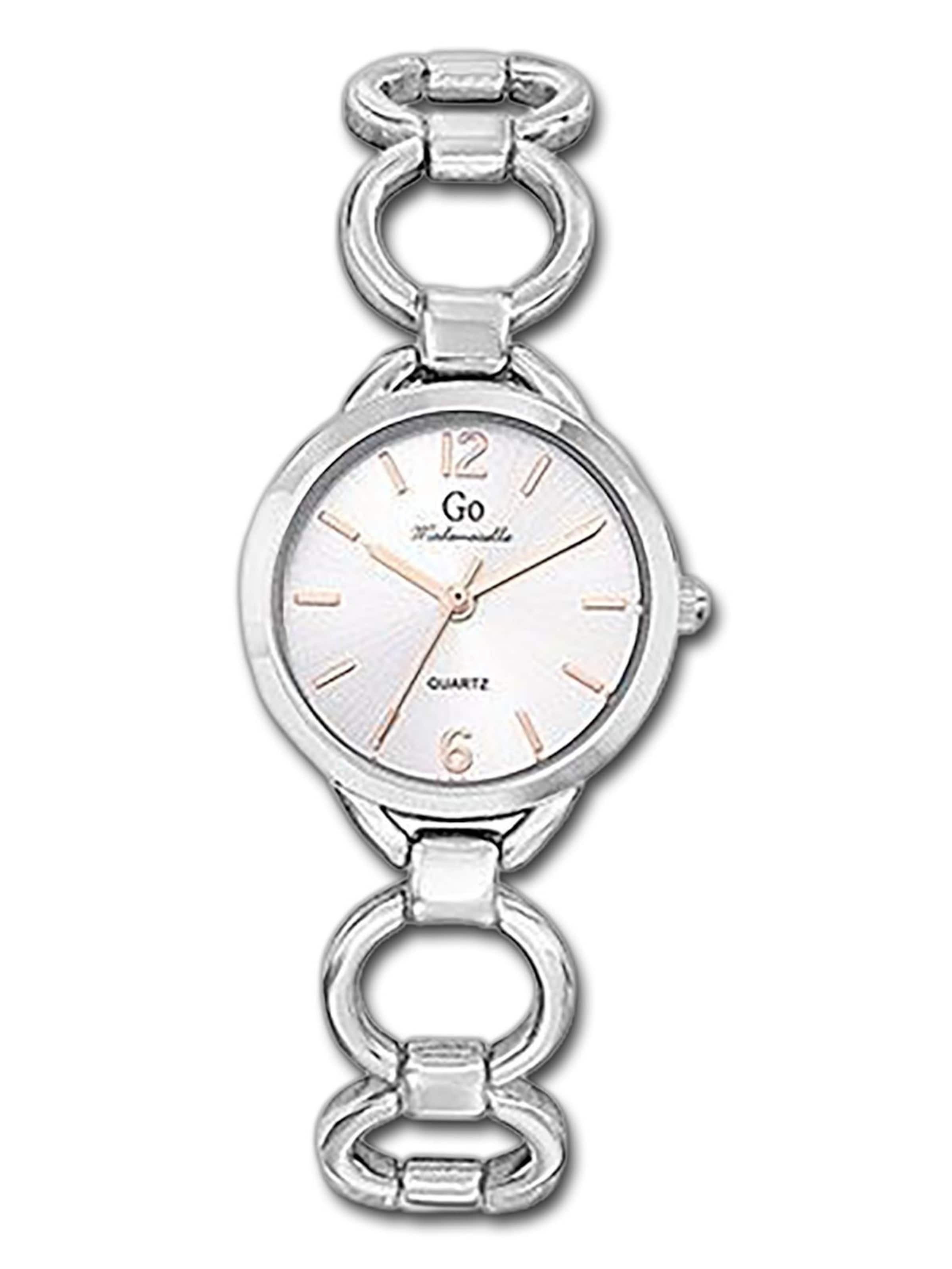 GO GirlOnly Analog Watch in Silver: front
