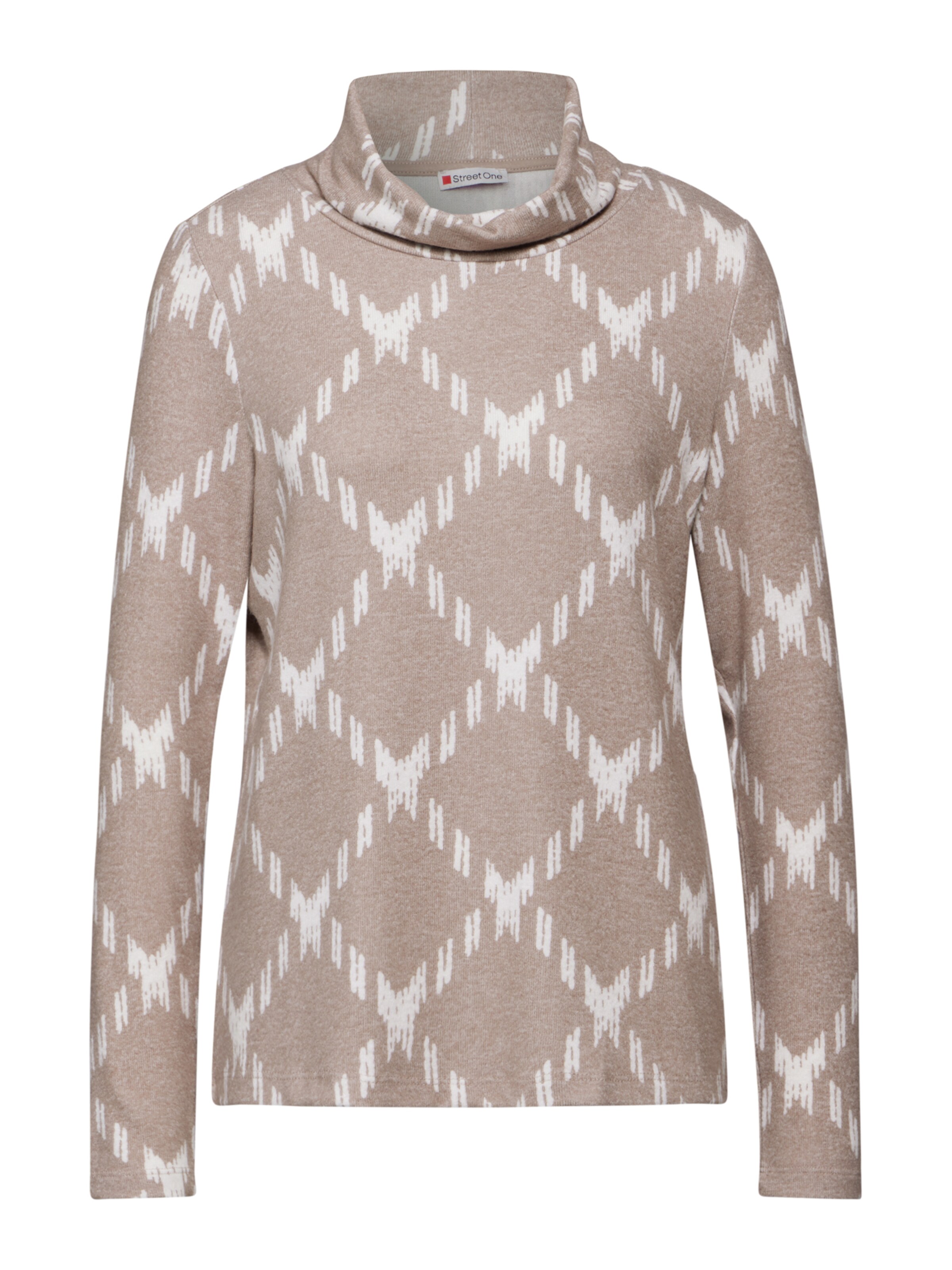 STREET ONE Pullover in Beige: Vorderseite