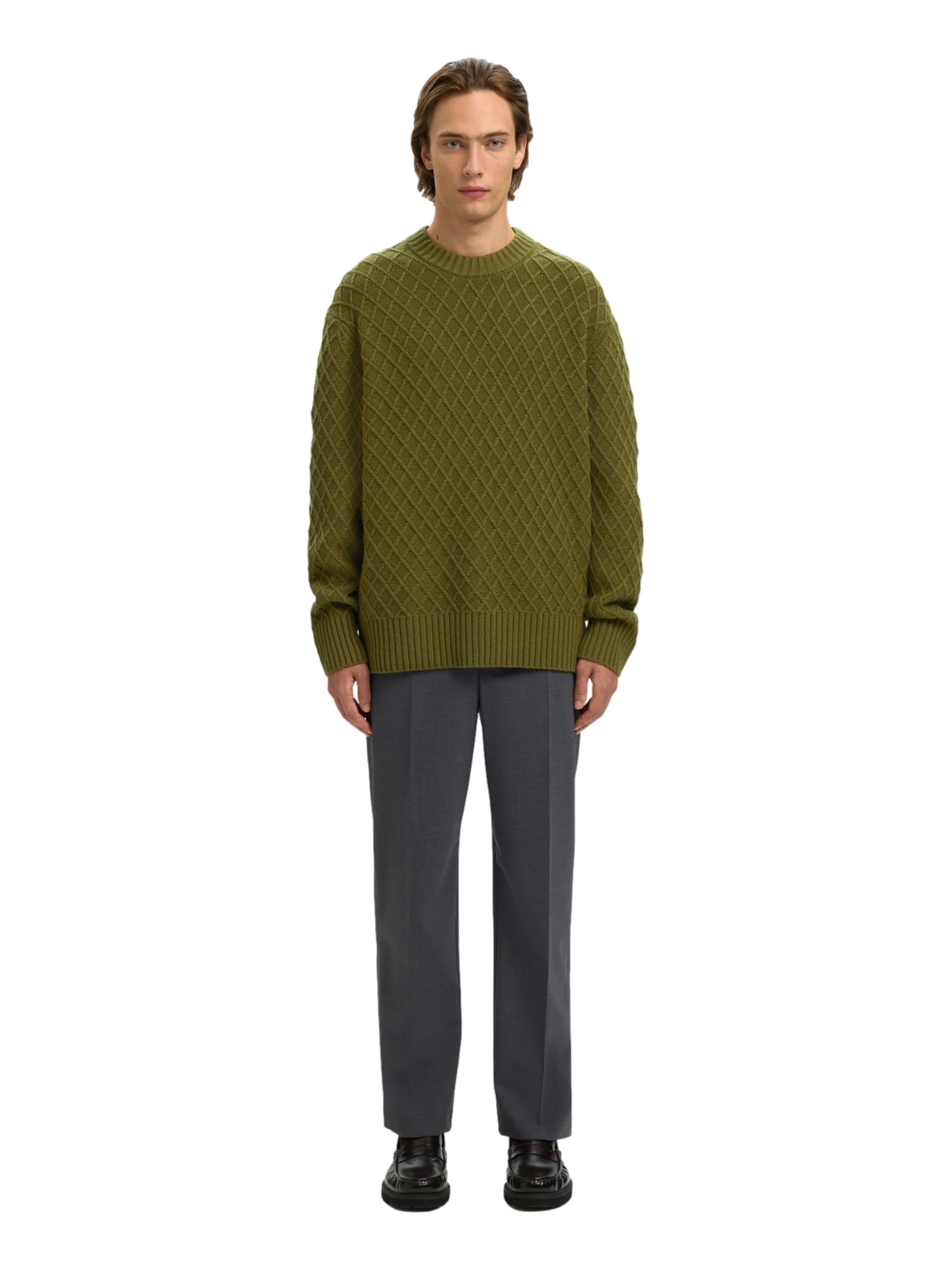 SELECTED Sweater in Green