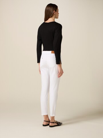 Skinny Pantaloni di oltre in bianco
