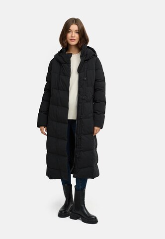Manteau fonctionnel 'Pavla Youmodo' Ragwear en noir : devant