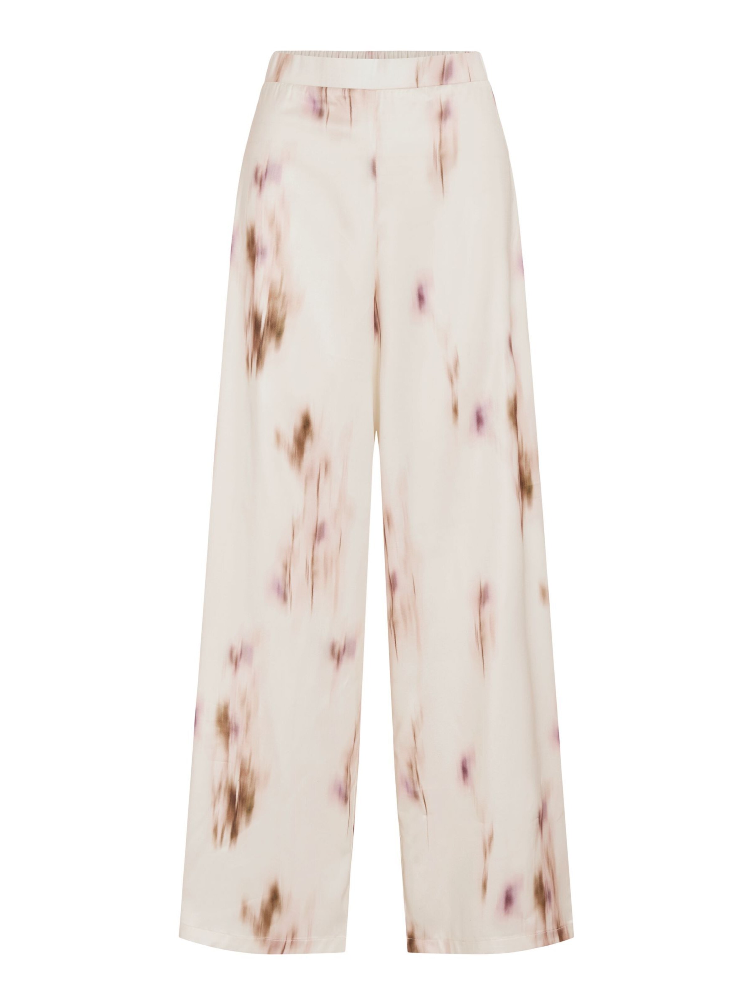 VILA Regular Broek 'Allium' in Wit: voorkant