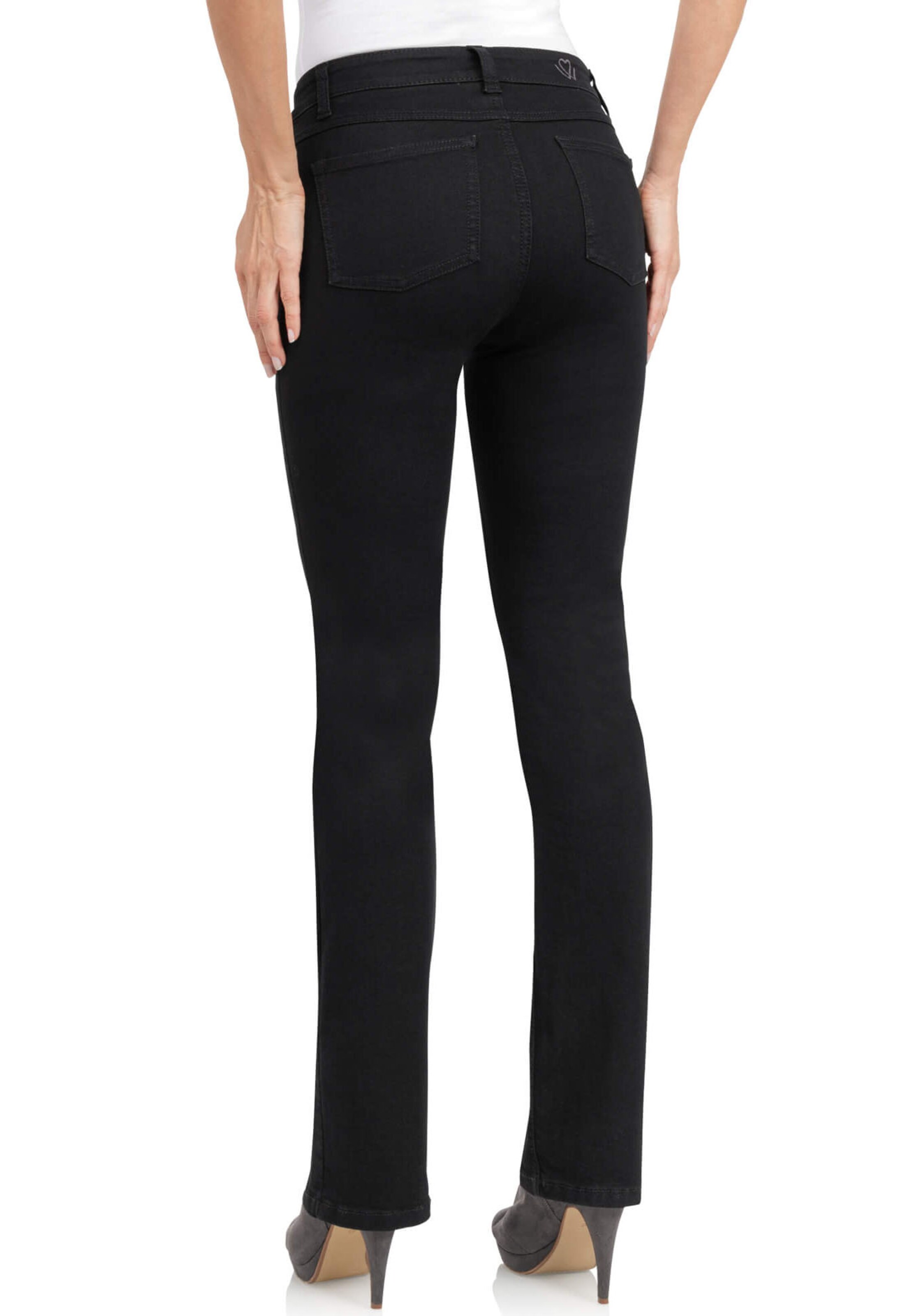 wonderjeans Boot cut Jeans in Black