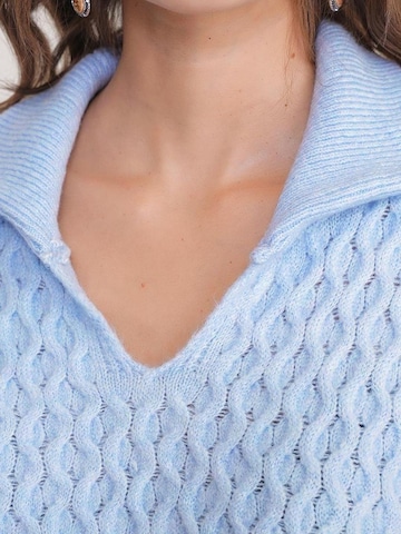 Pullover di MixRay in blu