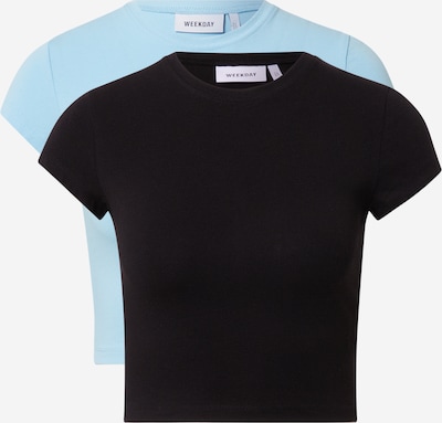 WEEKDAY Shirt 'Sabra' in Cobalt blue / Light blue, Item view
