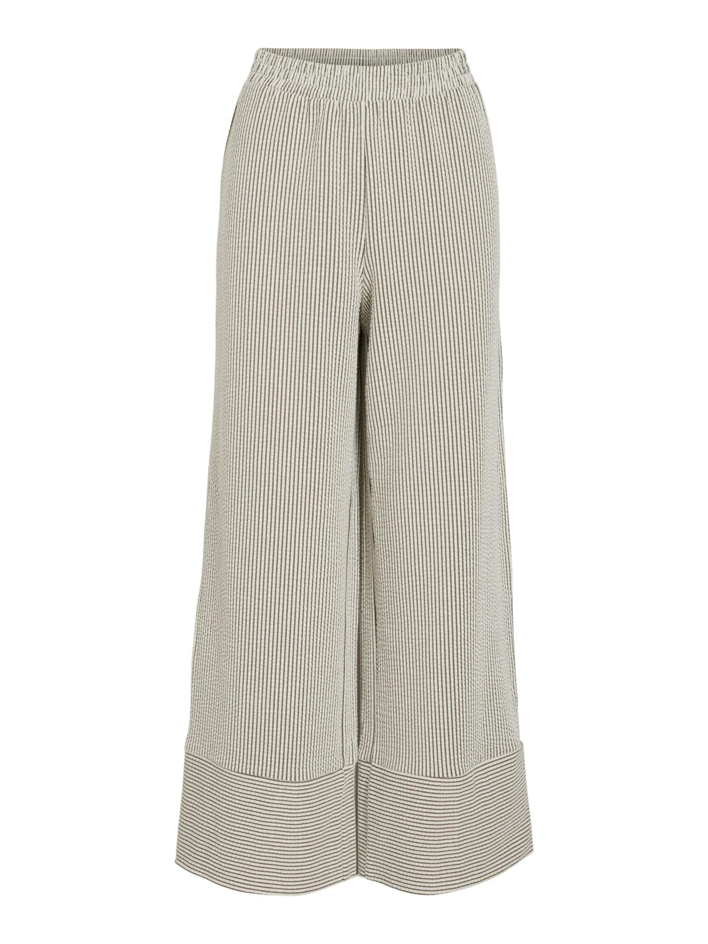 VILA Pantalon 'VIStriplo' en beige / noisette, Vue avec produit