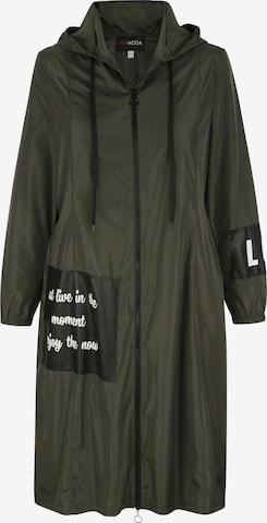 Angel of Style Between-Seasons Parka in Green: front