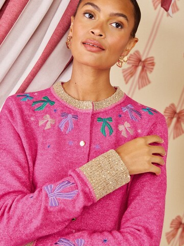 love & roses Strickjacke in Pink