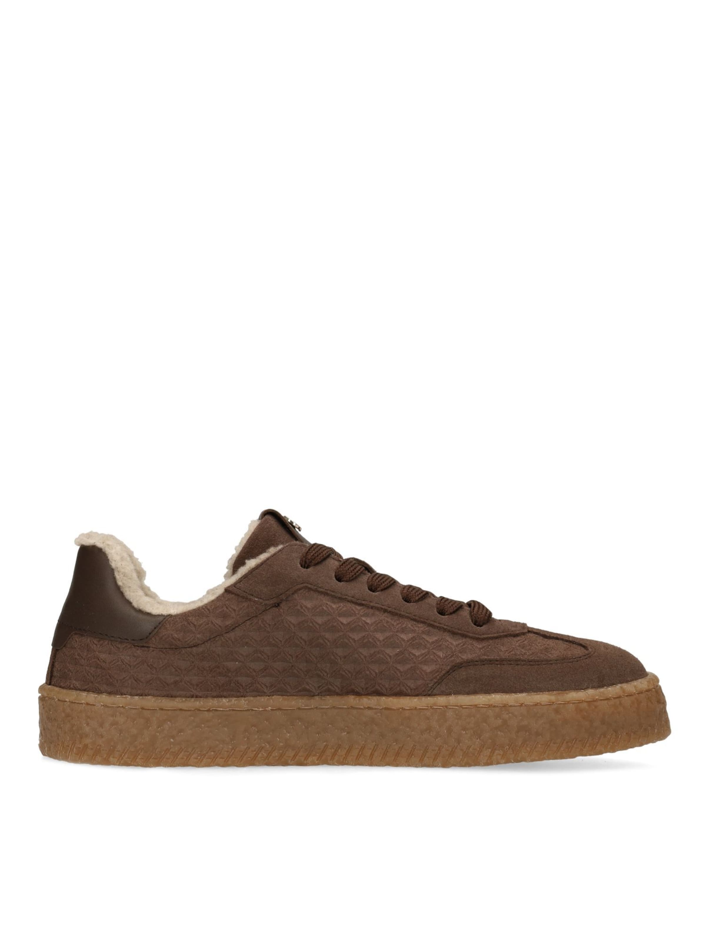 Baskets basses no stress en marron
