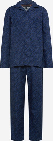 Tommy Hilfiger Underwear Pyjama lang in Blauw: voorkant