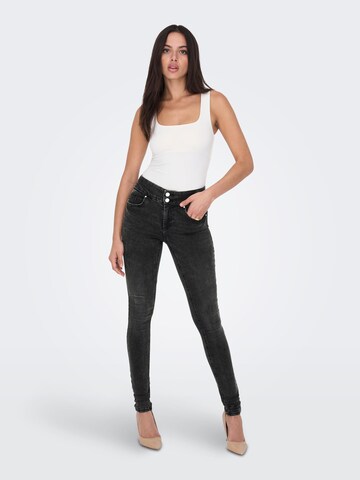 ONLY Skinny Jeans 'BLUSH' in Black