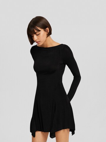 Bershka Dress in Black: front