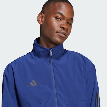 ADIDAS SPORTSWEAR Athletic Jacket 'House Of Tiro' in Blue