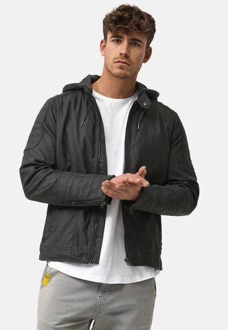 INDICODE JEANS Tussenjas in Grijs: voorkant