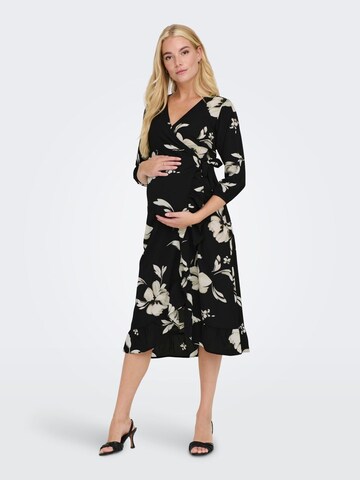 Only Maternity Šaty 'OLMLuxlea' – černá