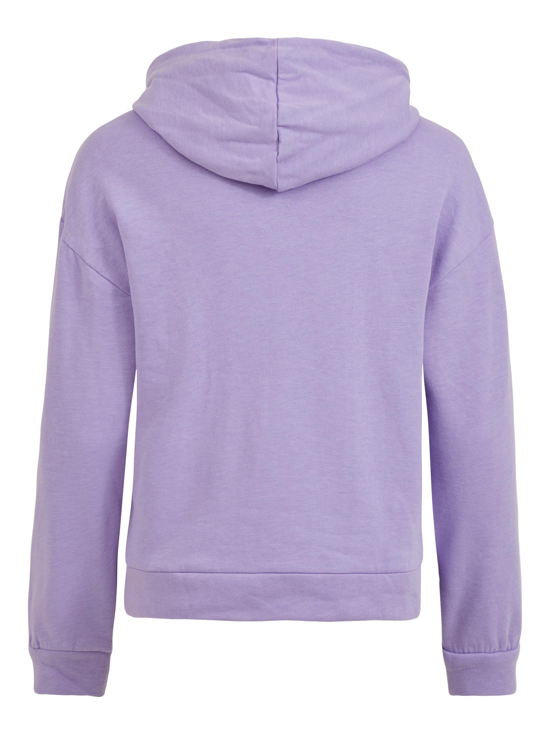 VILA Sweatshirt Rustie in Lavendel 
