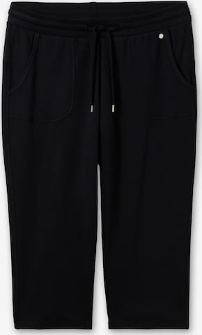 SHEEGO Skinny Spodnie w kolorze czarny: przód
