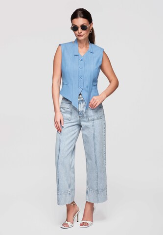 Ombre Bodywarmer 'OW-VE-E0004' in Blauw