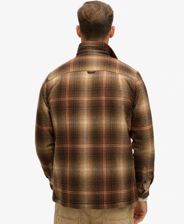 Veste mi-saison 'Miller' Superdry en marron