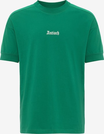 T-Shirt Antioch en vert : devant