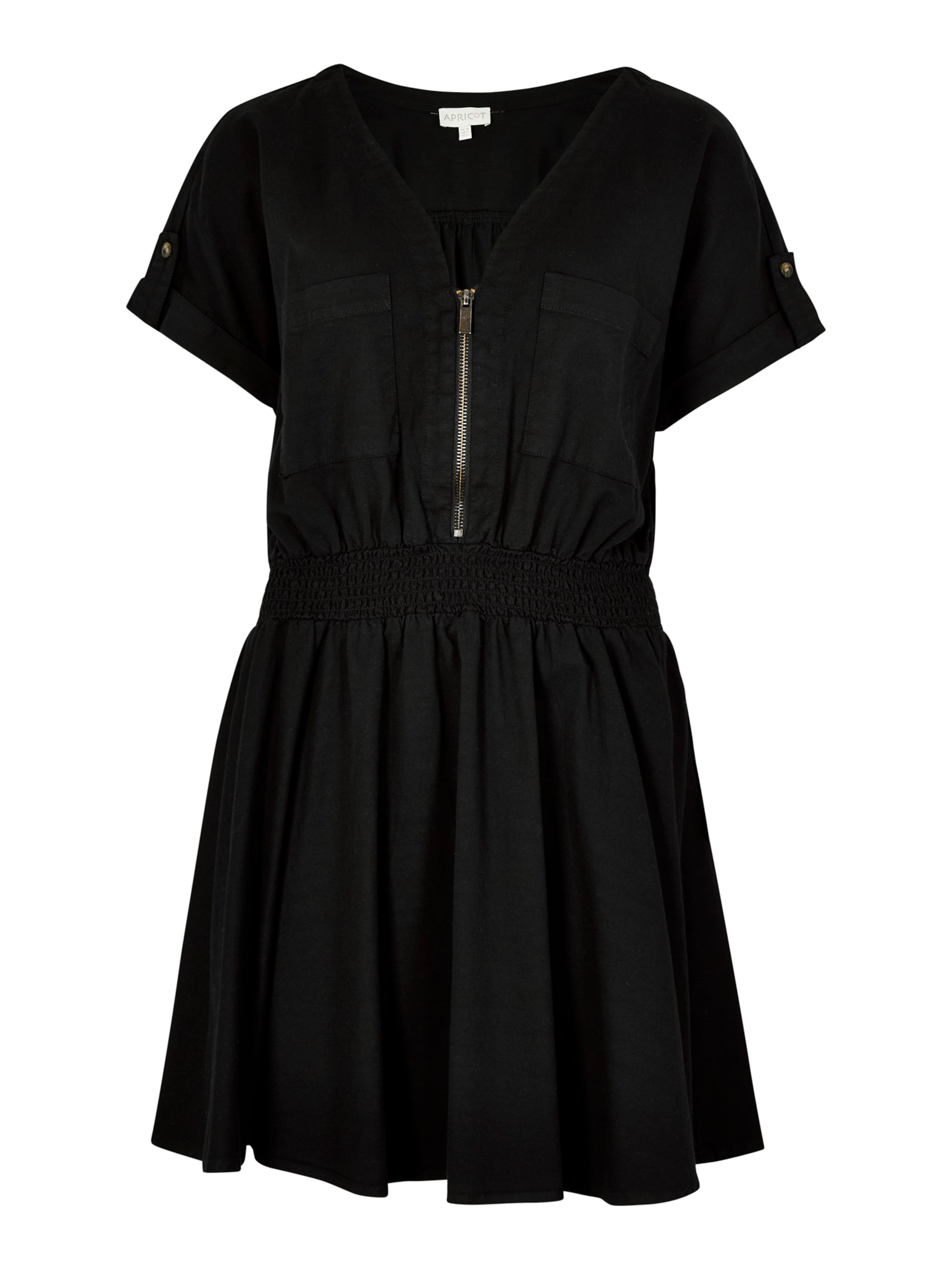 Apricot Dress ' ' in Black: front