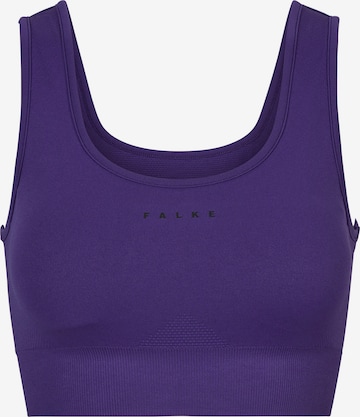 FALKE Sport-BH in Lila: Vorderseite