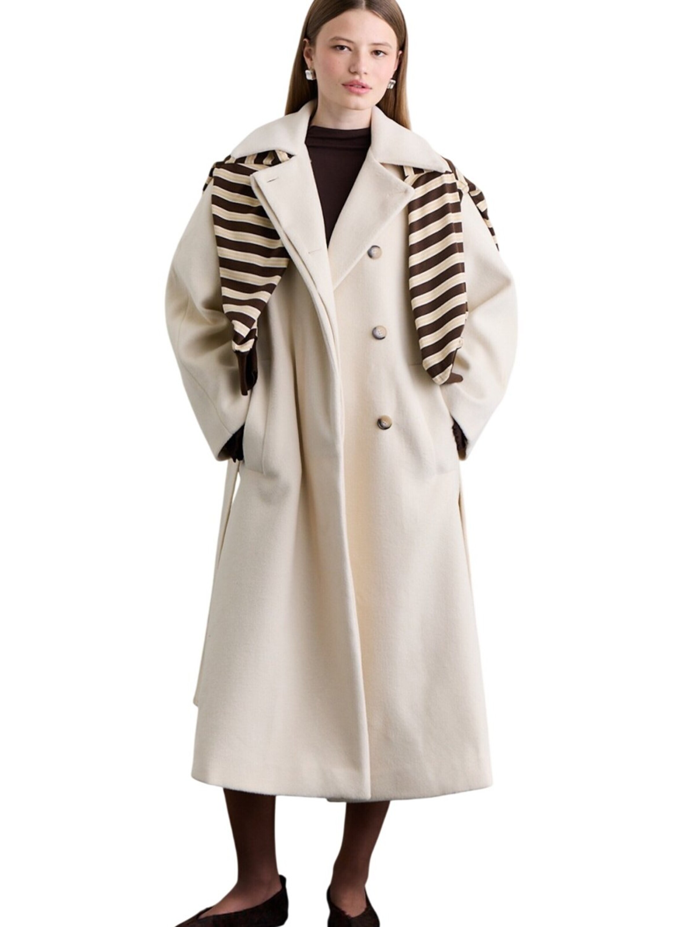 MANUKA Winterjas in Beige