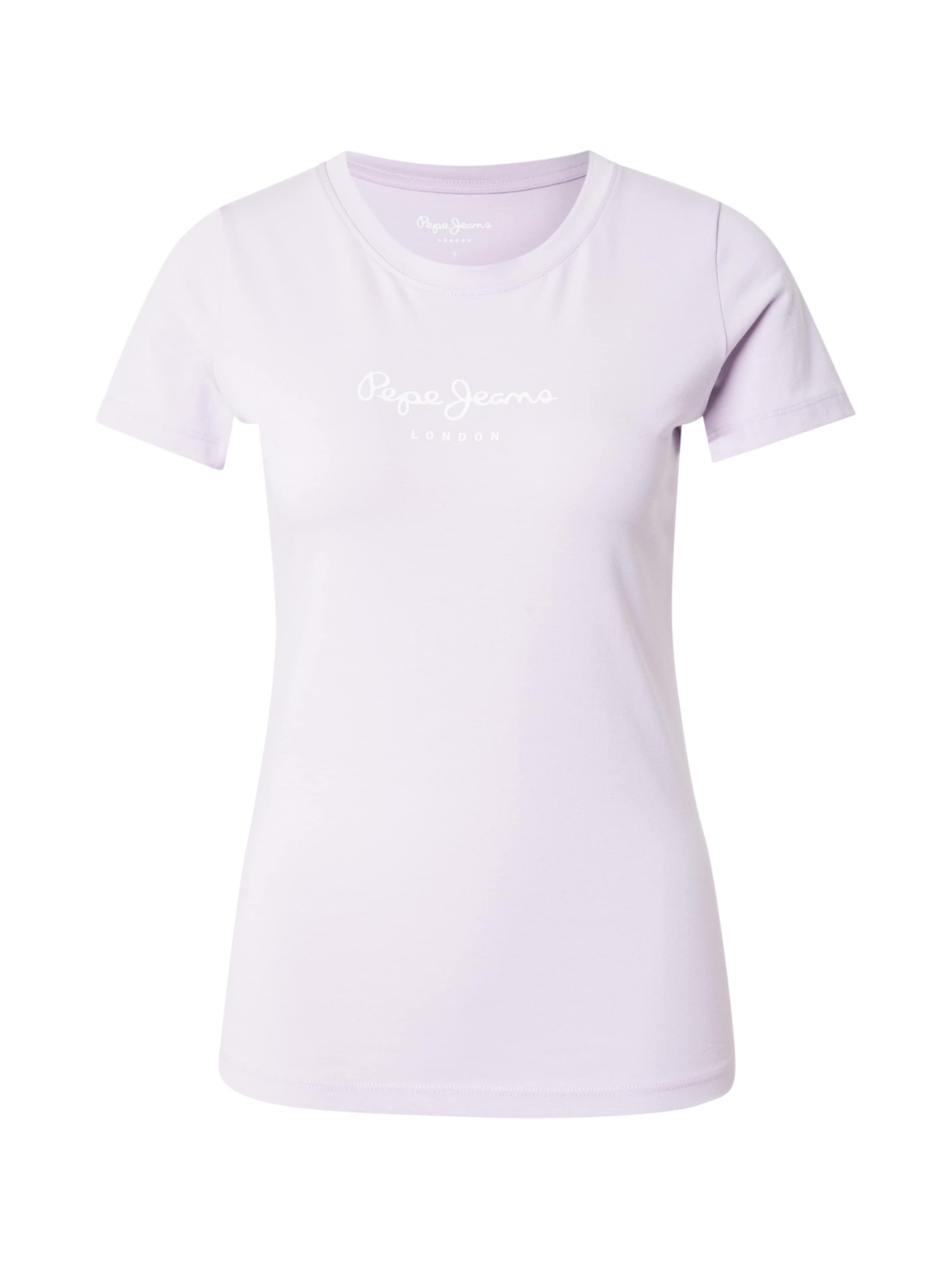 Pepe Jeans - Camisa 'New Virginia' em roxo: frente