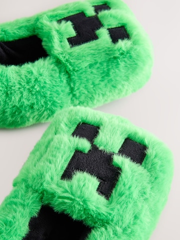 Pantoufle 'Minecraft' Next en vert