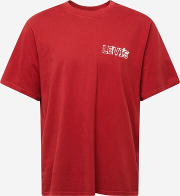 T-Shirt LEVI'S ® en rouge : devant