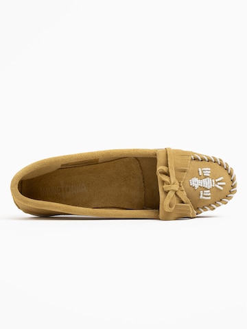 Mocassin 'Thunderbird Limited Edition' Minnetonka en jaune