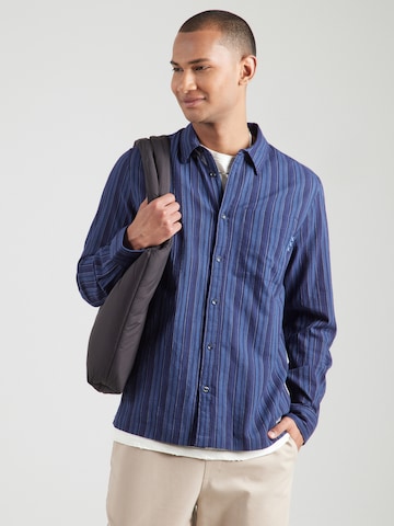 Regular fit Cămașă de la SCOTCH & SODA pe albastru: față