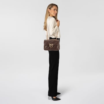 Sac à bandoulière 'Love Classic' PINKO en marron