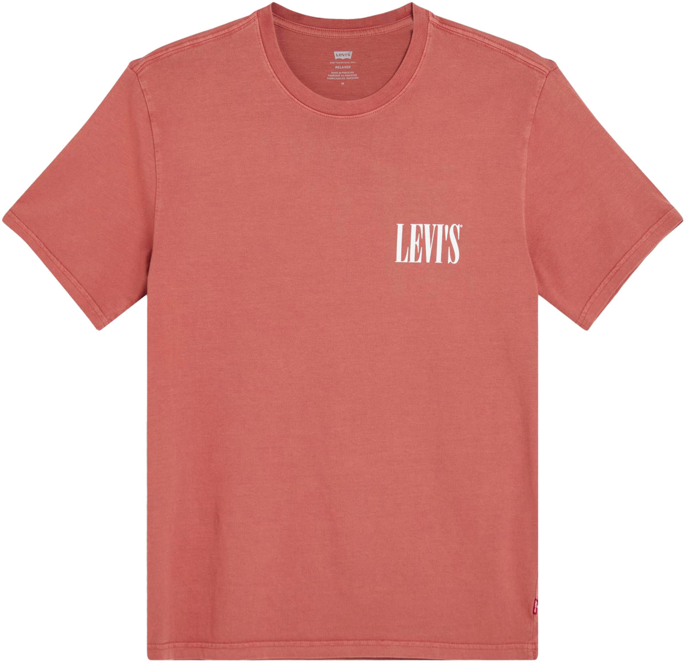 LEVI'S ® Shirt in Orange red / natural white, Item view