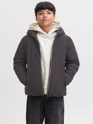 Jack & Jones Junior Kurtka zimowa 'JJEBrooklyn' w kolorze czarny: przód