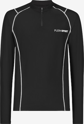 T-Shirt fonctionnel 'Scratch' Plein Sport en noir : devant