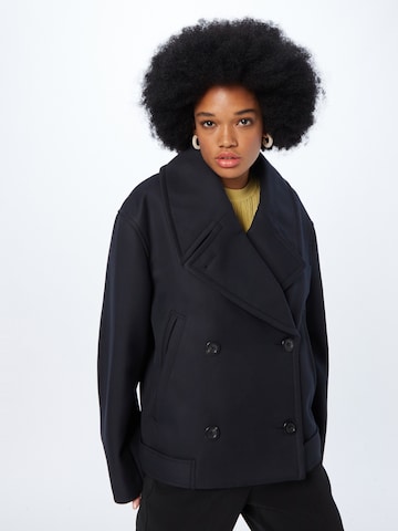 3.1 Phillip Lim Between-seasons coat in Blue: front