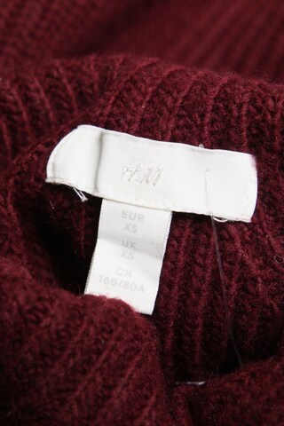 H&M Pullover XS in Rot