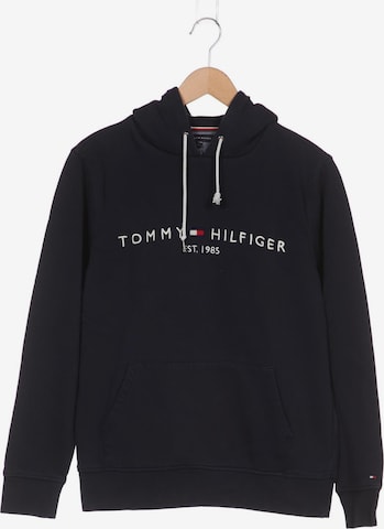 TOMMY HILFIGER Sweatshirt & Zip-Up Hoodie in L in Blue: front