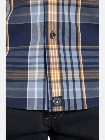 Jan Vanderstorm Comfort fit Button Up Shirt ' Jirka ' in Blue