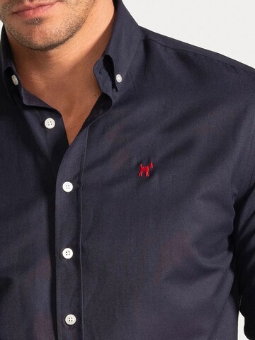 Slim fit Camicia 'Thiago' di Williot in blu