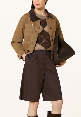 darling harbour Sweatshirt in Brown: front