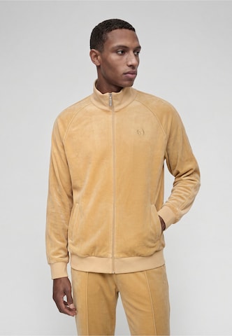 Sergio Tacchini Sweatjacke in Beige: Vorderseite