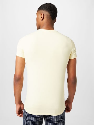 Casual Friday Bluser & t-shirts 'David' i gul