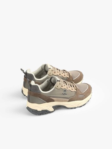 Scalpers Låg sneaker 'Loop' i beige