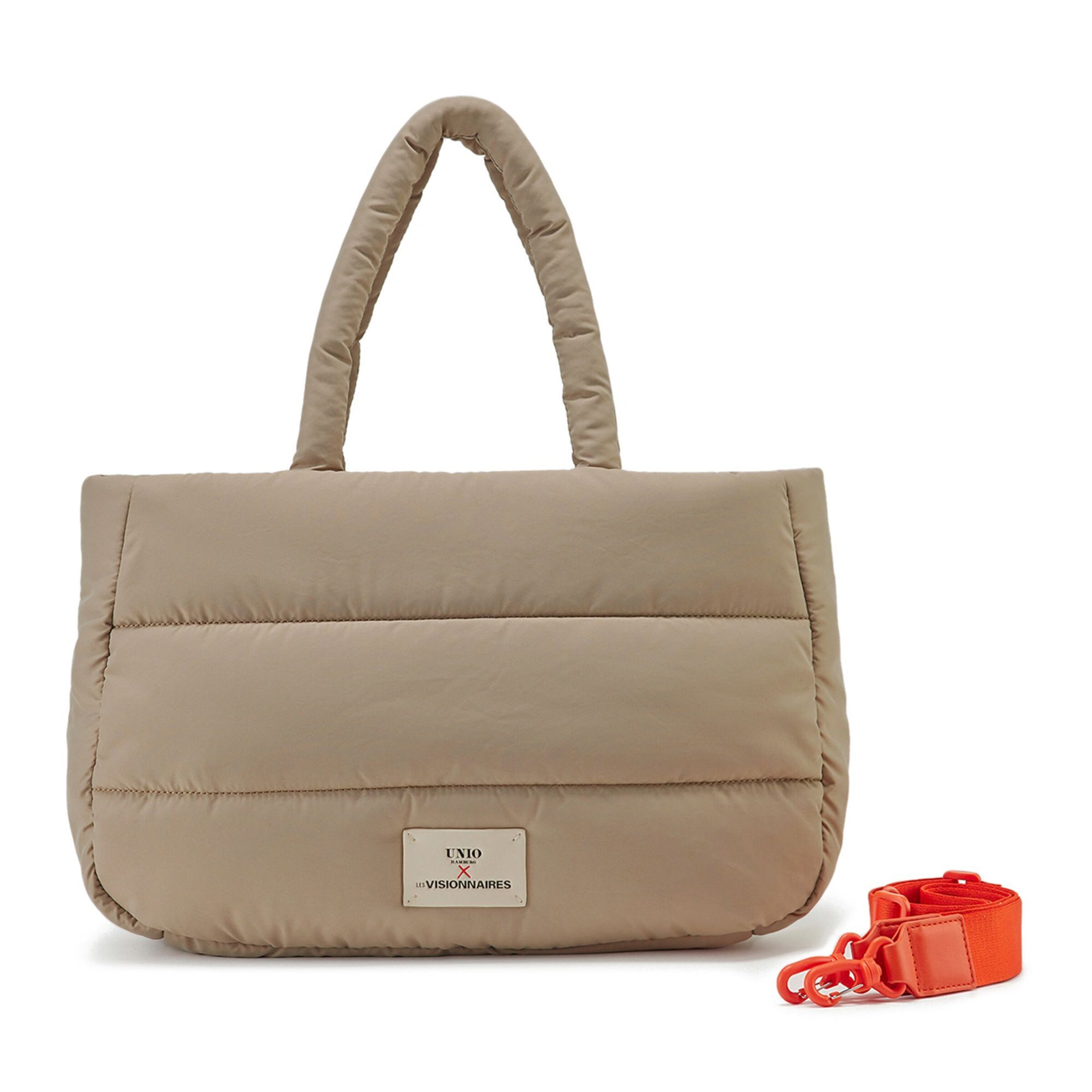 Les Visionnaires Shoulder bag 'Unio Cortina' in Beige: front
